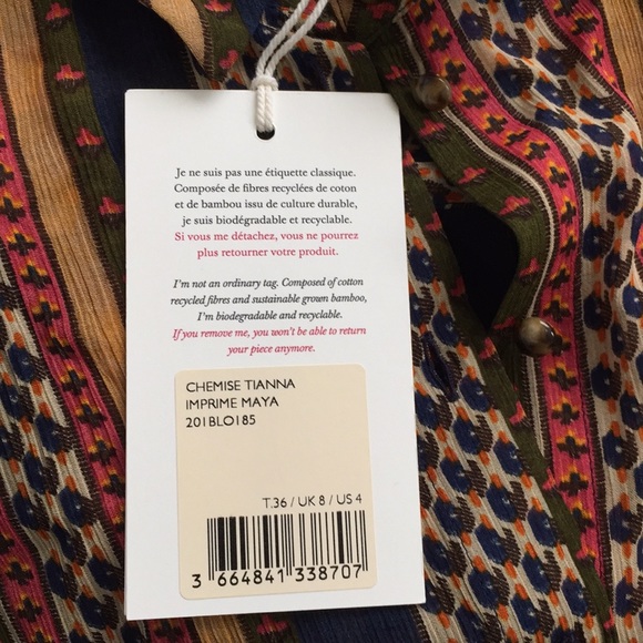 NWT Tianna Shirt , 4/36 - Picture 2 of 6